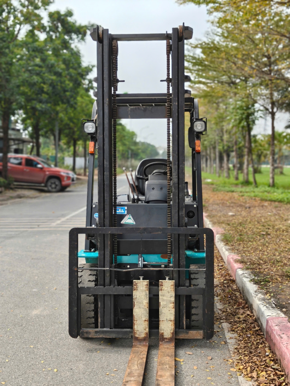 Xe nâng dầu Nhật Bãi 2.5T SUMITOMO model 11FD25PAXIII24D 4