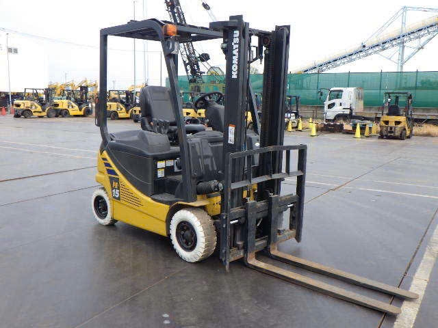 4. Xe nâng điện cũ ngồi lái 1.5T, KOMATSU FE15-16