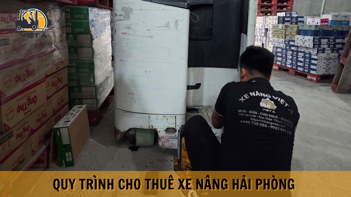 Cho thuê xe nâng Hải Phòng