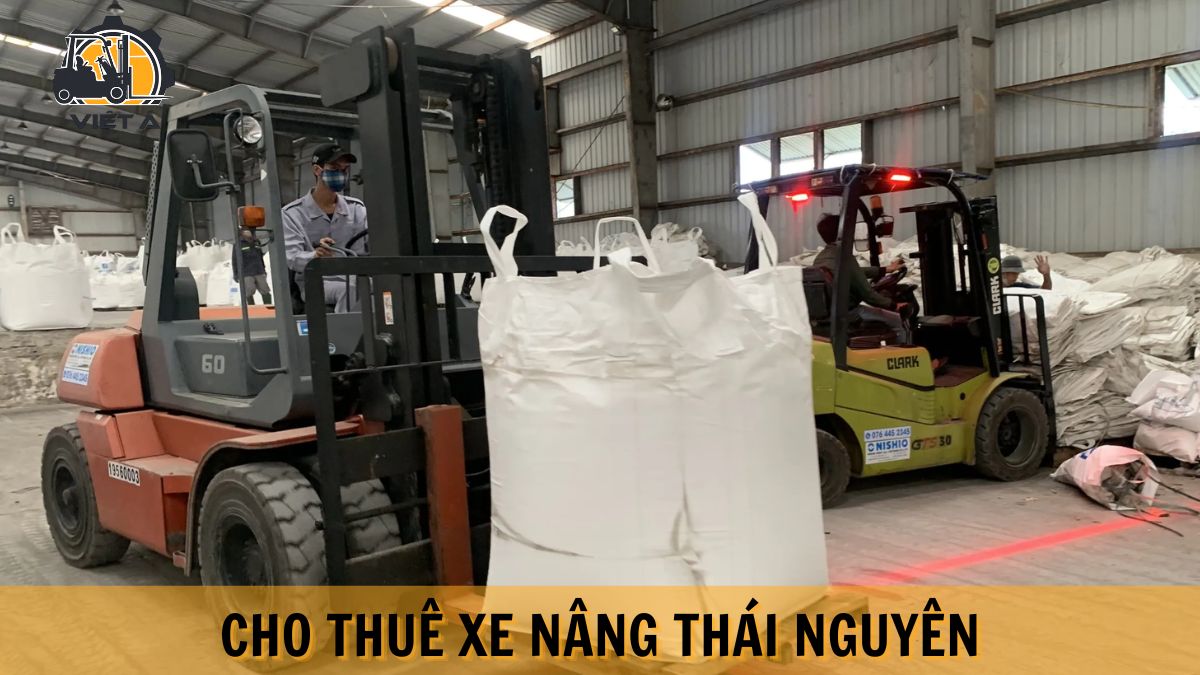 Cho thuê xe nâng Thái Nguyên